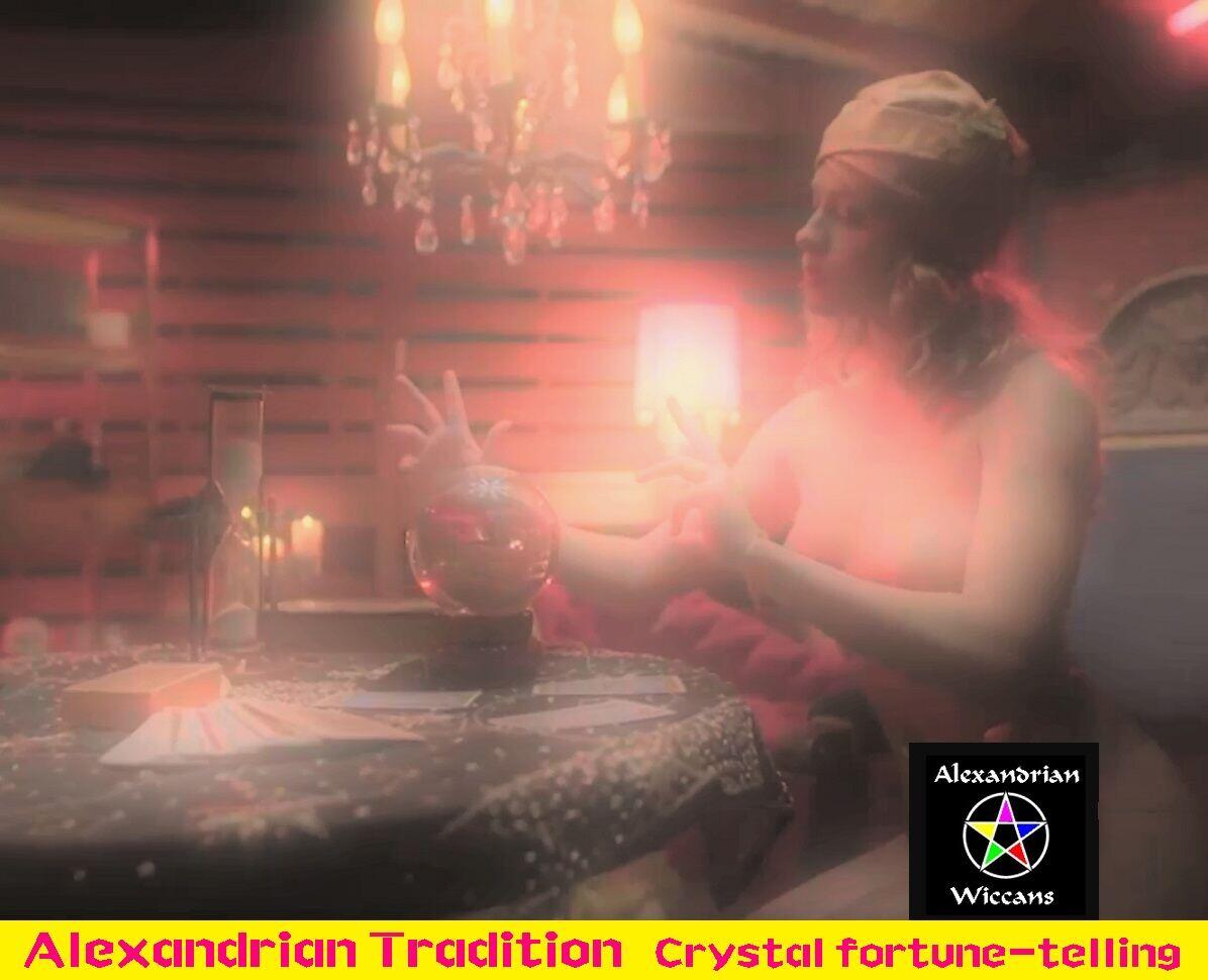 Crystal fortune-telling